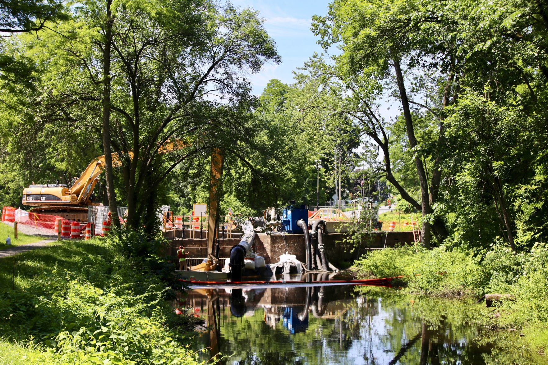 Hudson Falls sinkhole update